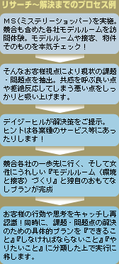 リサーチ～解決までのプロセス例